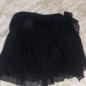 Aerie Black Skirt Dress